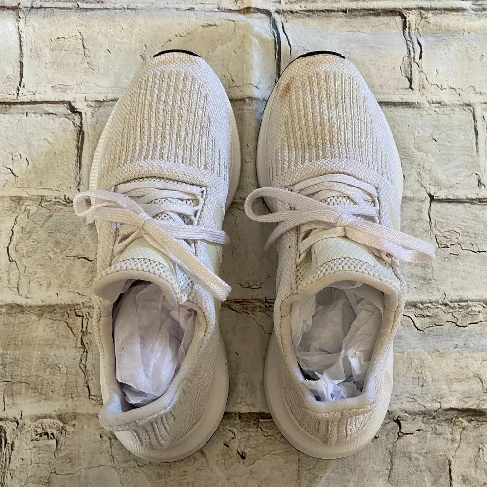 Adidas White Swift Run Sneakers